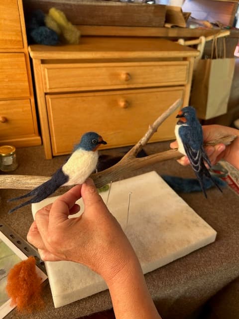 Photos de l'atelier de feutrage - Image 4